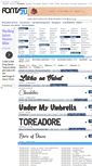 Mobile Screenshot of fr.fonts2u.com
